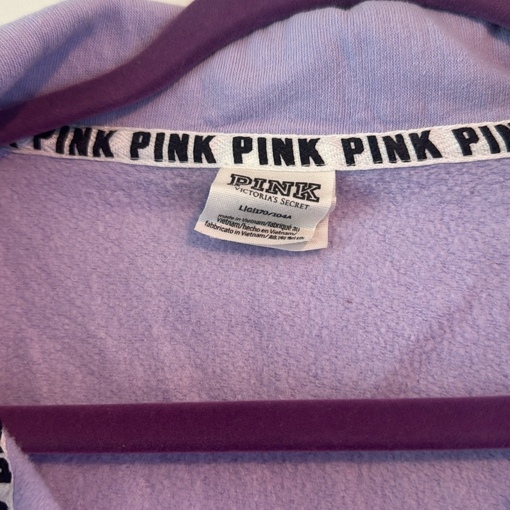 Pink- Faded purple crew neck Size L - Picture 2 of 3